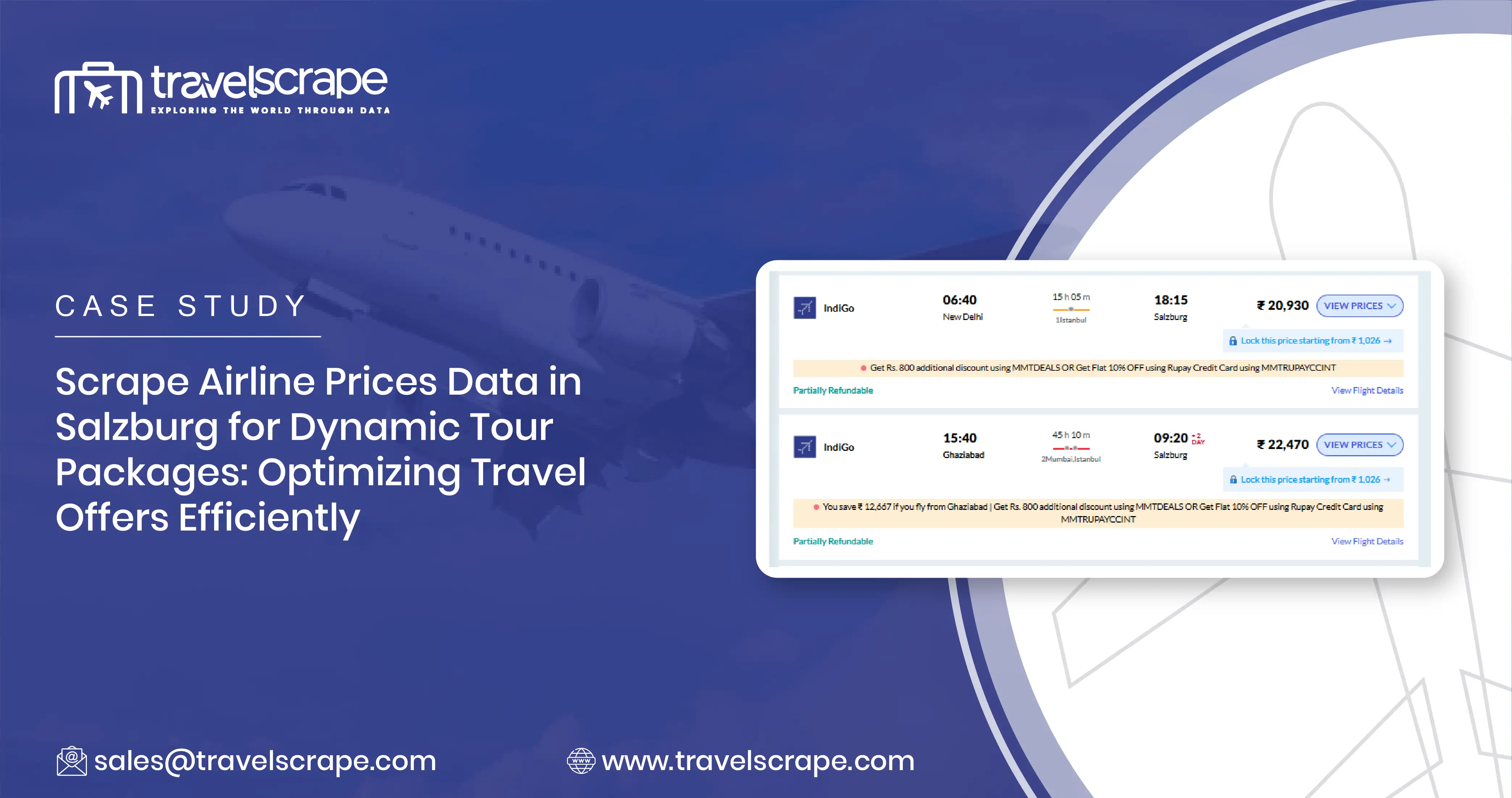  Scrape Airline Prices Data in Salzburg for Dynamic Tour Packages Optimizing Travel Offers Efficiently